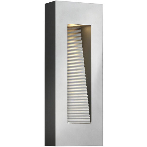 Luna Outdoor Wall Mount Lantern in Titanium, Non-LED, Small