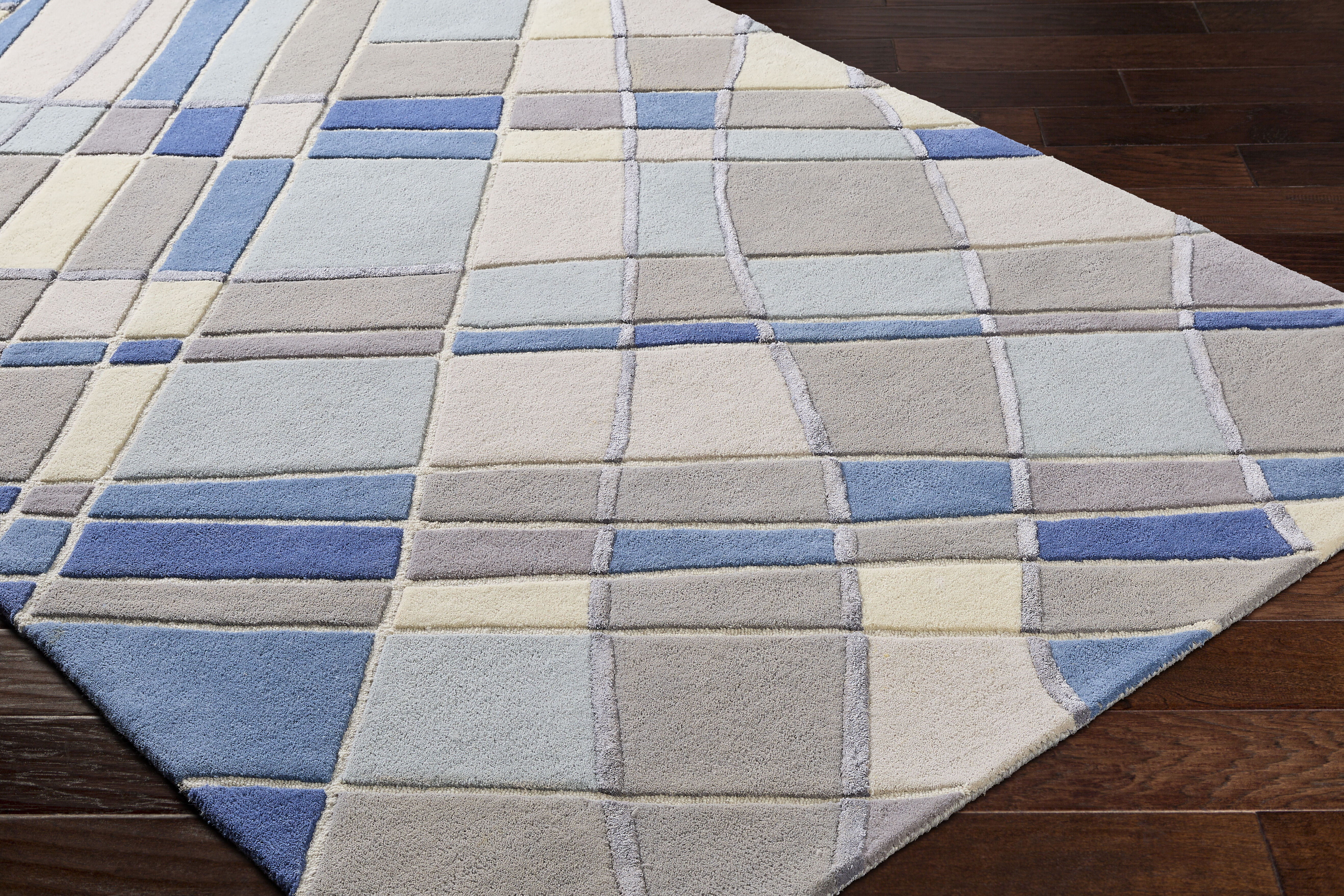 Tallinn 36 X 24 inch Brown Rug, Rectangle