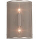 Uptown Mesh LED 7.8 inch Burnished Bronze Cover Sconce Wall Light