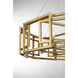 Radcliffe 8 Light 45 inch Burnished Brass Chandelier Ceiling Light