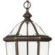 Augusta LED 13 inch Copper Bronze Outdoor Hanging Lantern