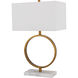 Canada 28 inch 100.00 watt Gold Table Lamp Portable Light