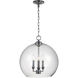 Sean Lavin Lawler 3 Light 16 inch Chrome Pendant Ceiling Light