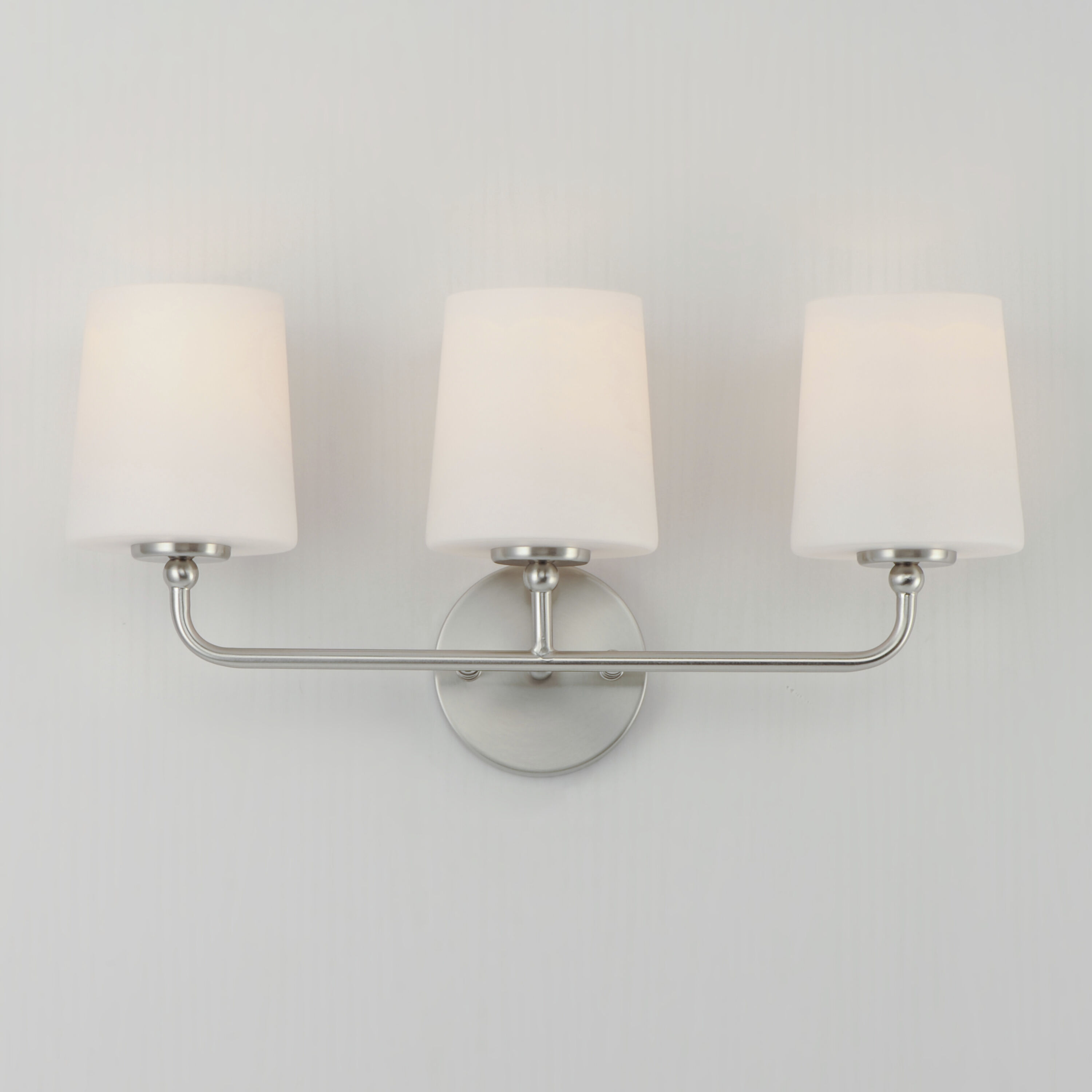 Bristol 3 Light 21 inch Satin Nickel Bath Vanity Wall Light