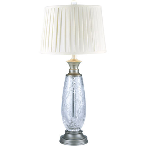 Evelyn 31 inch 150.00 watt Antique Nickel Table Lamp Portable Light