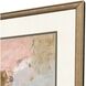 Chateau Beachside Gray and Green and Multi and Pink Framed Art