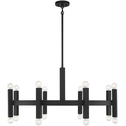 Contemporary 16 Light 40.50 inch Chandelier