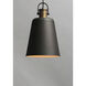 Sedona 1 Light 10 inch Oil Rubbed Bronze/Antique Brass Single Pendant Ceiling Light