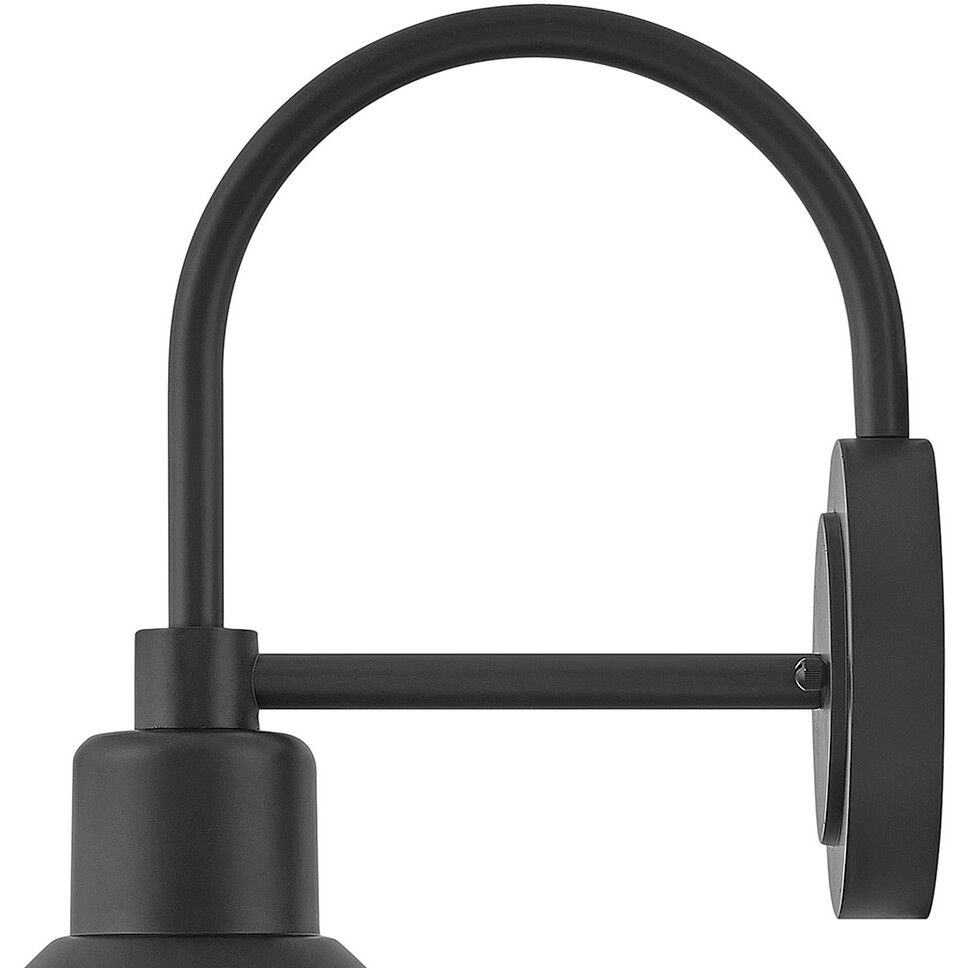 Coastal Elements Forge Outdoor Wall Mount Lantern in Black