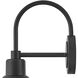 Coastal Elements Forge Outdoor Wall Mount Lantern in Black
