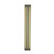 Avenue Outdoor LED 38 inch Silver Outdoor Wall Mount