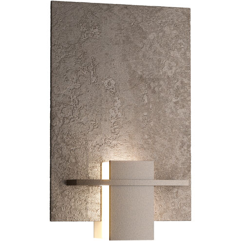 Aperture 1 Light 8.1 inch Oil Rubbed Bronze ADA Sconce Wall Light in White Art