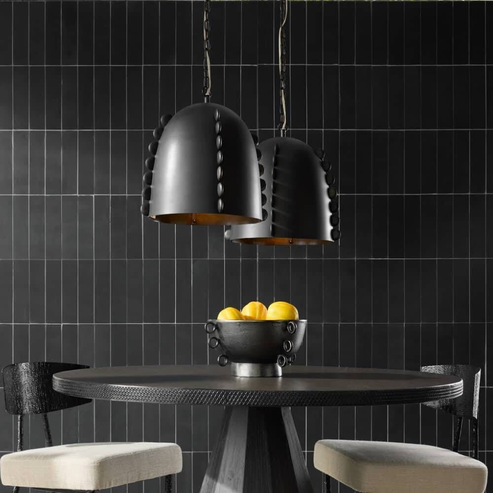 Hobbes 1 Light 13.5 inch Bronze Pendant Ceiling Light