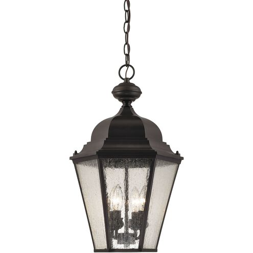 Cotswold 4 Light 13 inch Oil Rubbed Bronze Outdoor Pendant