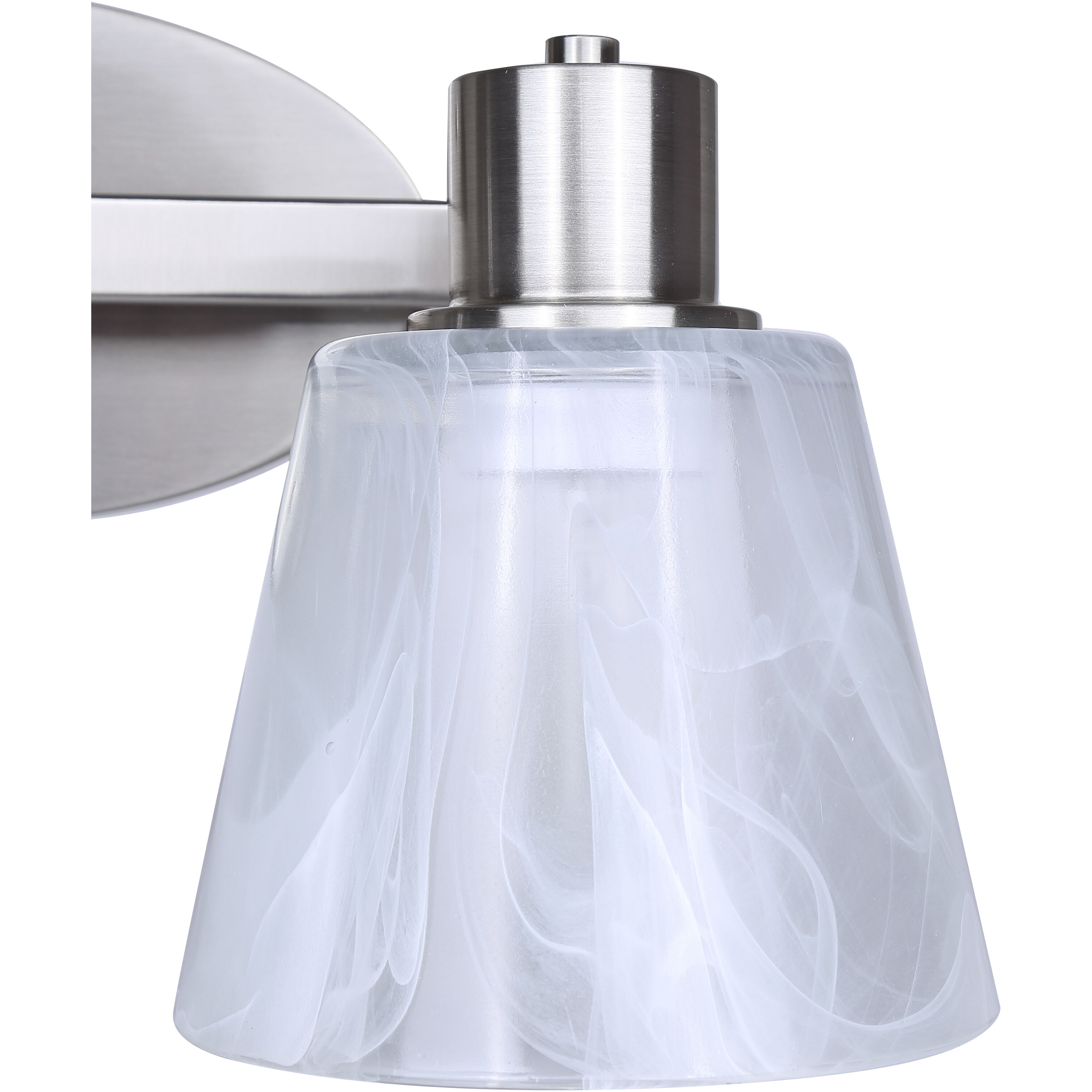 Luelle 2 Light 16 inch Brushed Nickel Vanity Light Wall Light