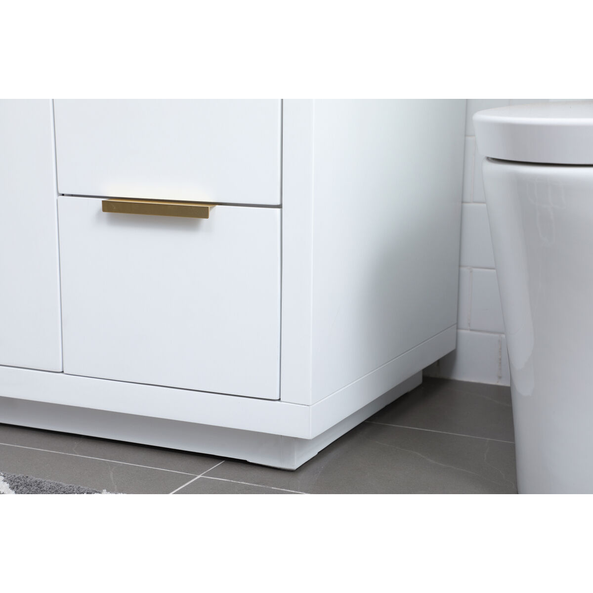 Blake 54 X 22 X 34 inch White Vanity Sink Set