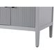Blakely 60 X 34 inch Grey Bathroom Vanity Cabinet