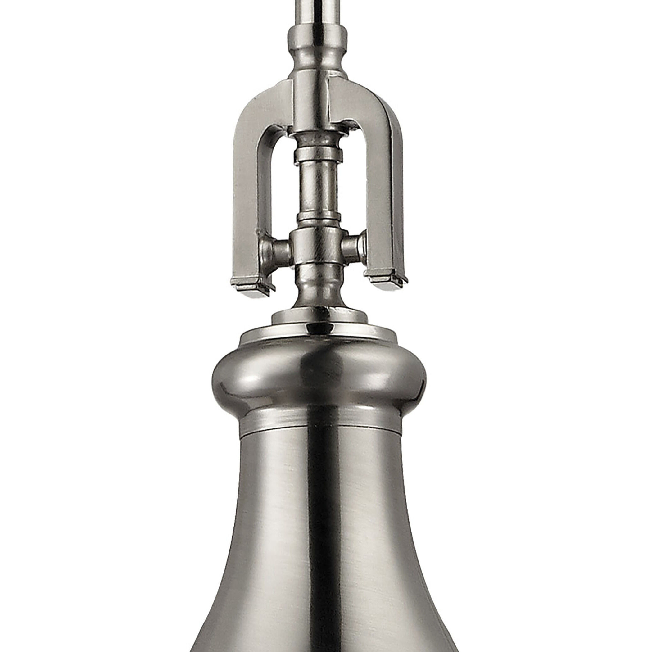 Rutherford 1 Light 9 inch Brushed Nickel Mini Pendant Ceiling Light