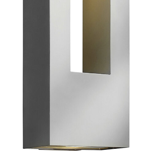 Atlantis LED 24 inch Titanium Outdoor Wall Mount Lantern, Large