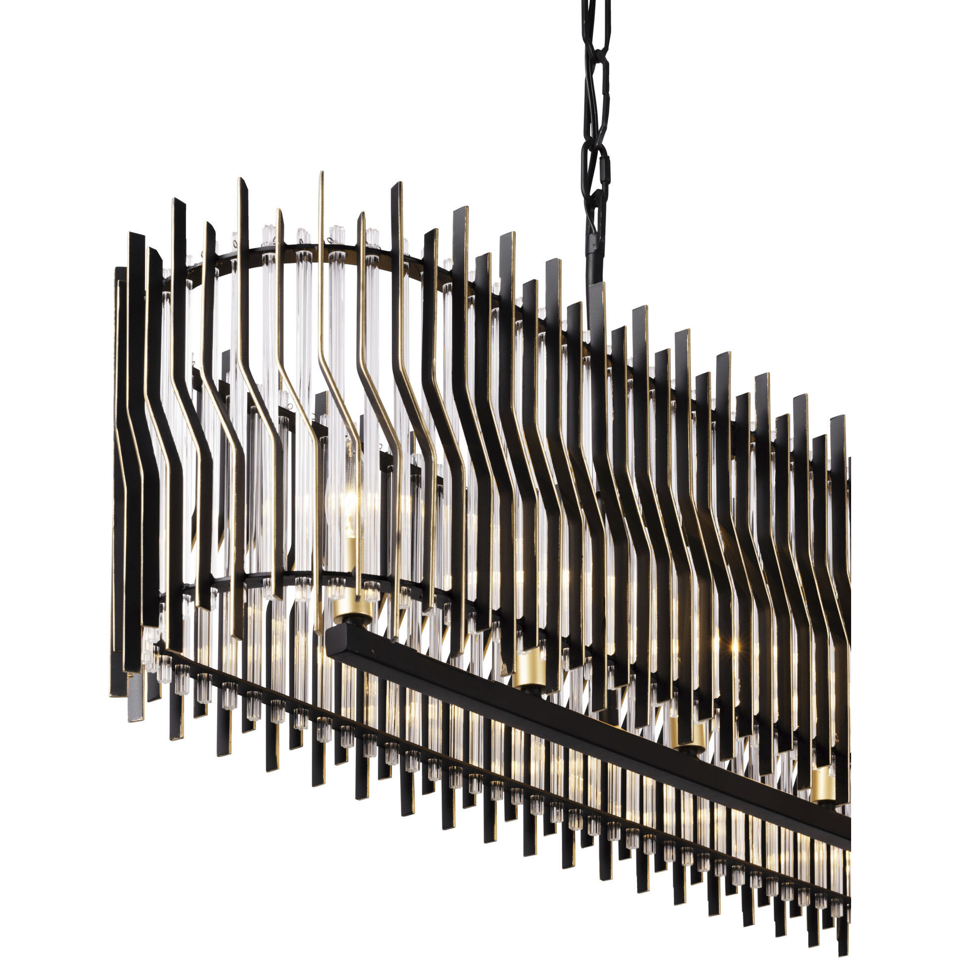Park Row Linear Pendant Ceiling Light, Smithsonian Collaboration
