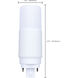 Lumos G24d LED CFL Replacements Pin Based