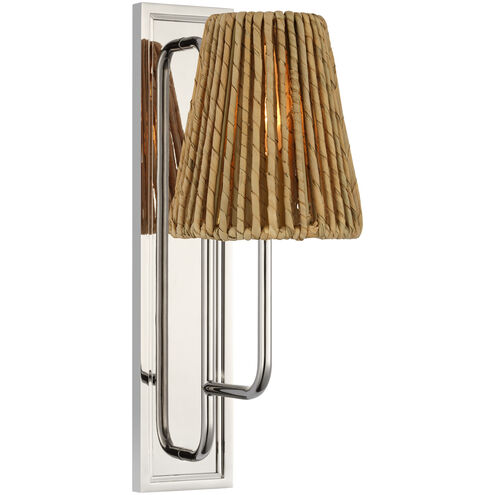 Amber Lewis Rui LED 5 inch Polished Nickel Sconce Wall Light