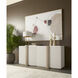 Venetta 75 X 19.5 inch Cream / Warm Brass Sideboard