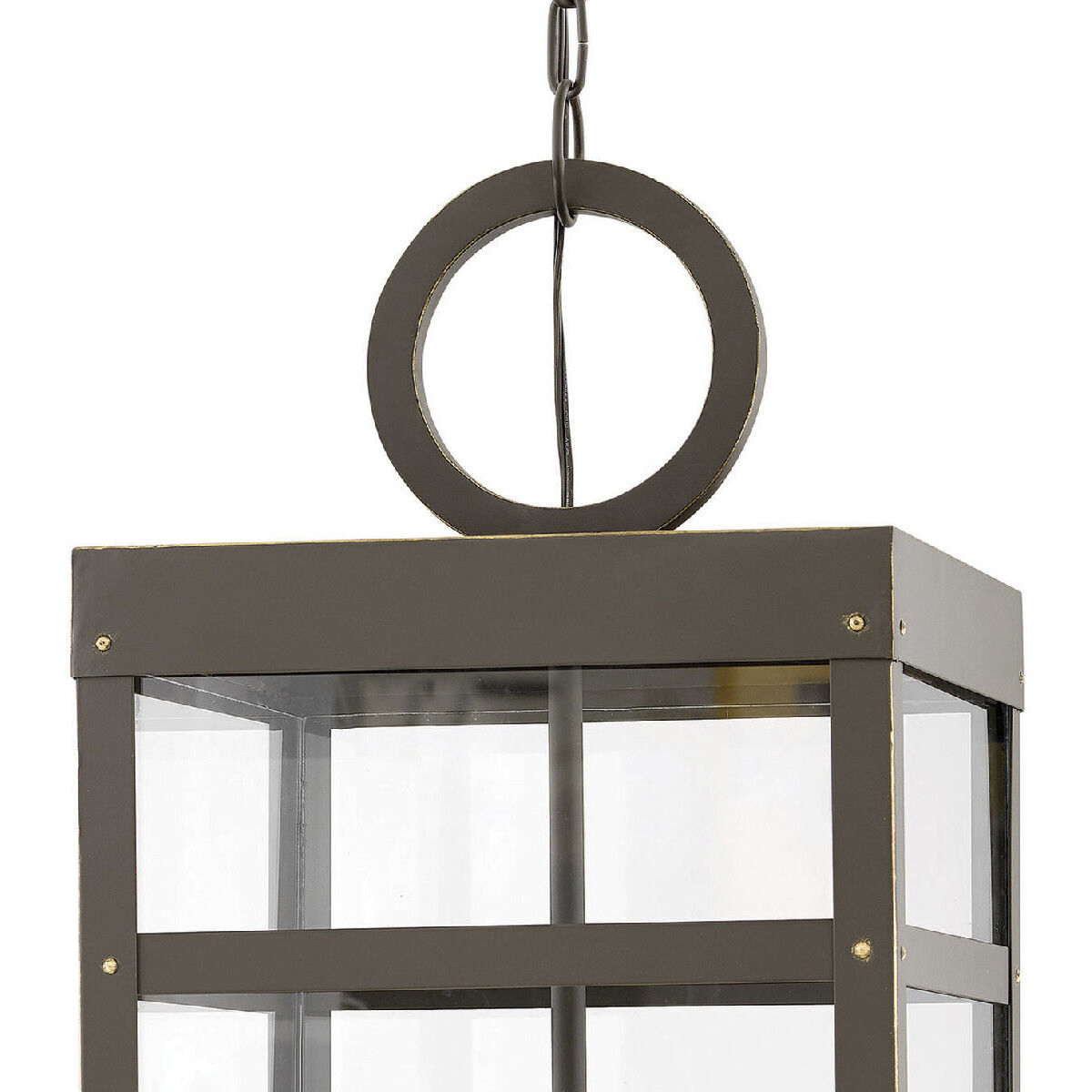Open Air Porter 4 Light 12 inch Oil Rubbed Bronze Outdoor Hanging in Non-LED, Estate Series