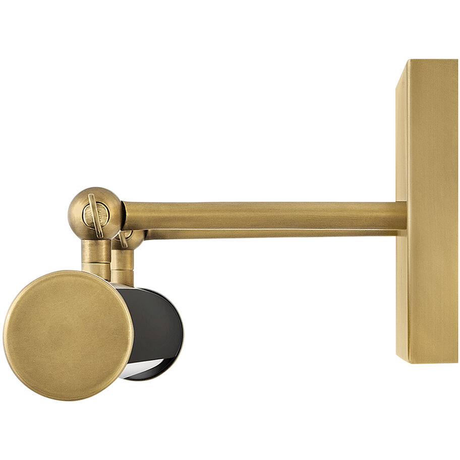 Regis LED 33 inch Heritage Brass Indoor Wall Sconce Wall Light