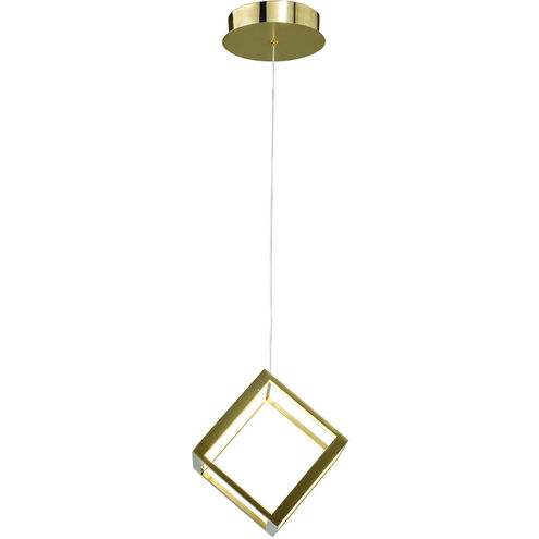 Canada LED 8 inch Gold LED Single Pendant Lighting Ceiling Light
