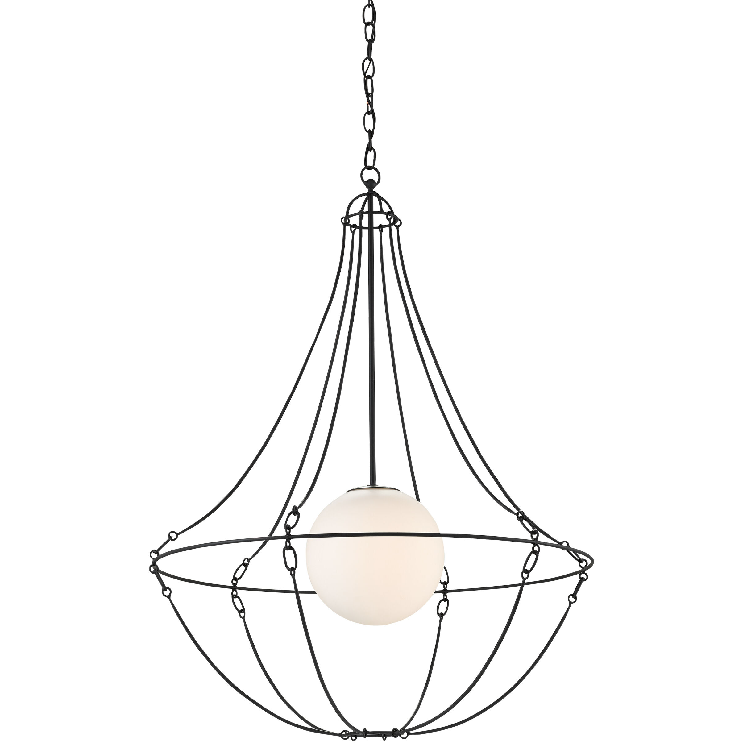 Stanleigh 1 Light 28.5 inch Black Bronze Pendant Ceiling Light