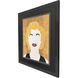 Icon Blonde Bombshell / Icon Fashion Favourite / Icon Silent Star / Icon The King Black and White Framed Art, Propac