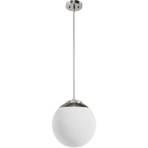 Hepburn 1 Light 12 inch Brushed Nickel Pendant Ceiling Light, Medium