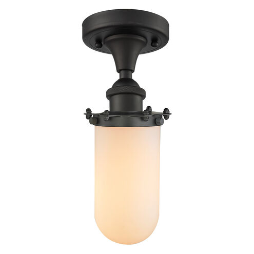 Kingsbury 1 Light 6 inch Oiled Rubbed Bronze Flush Mount Ceiling Light