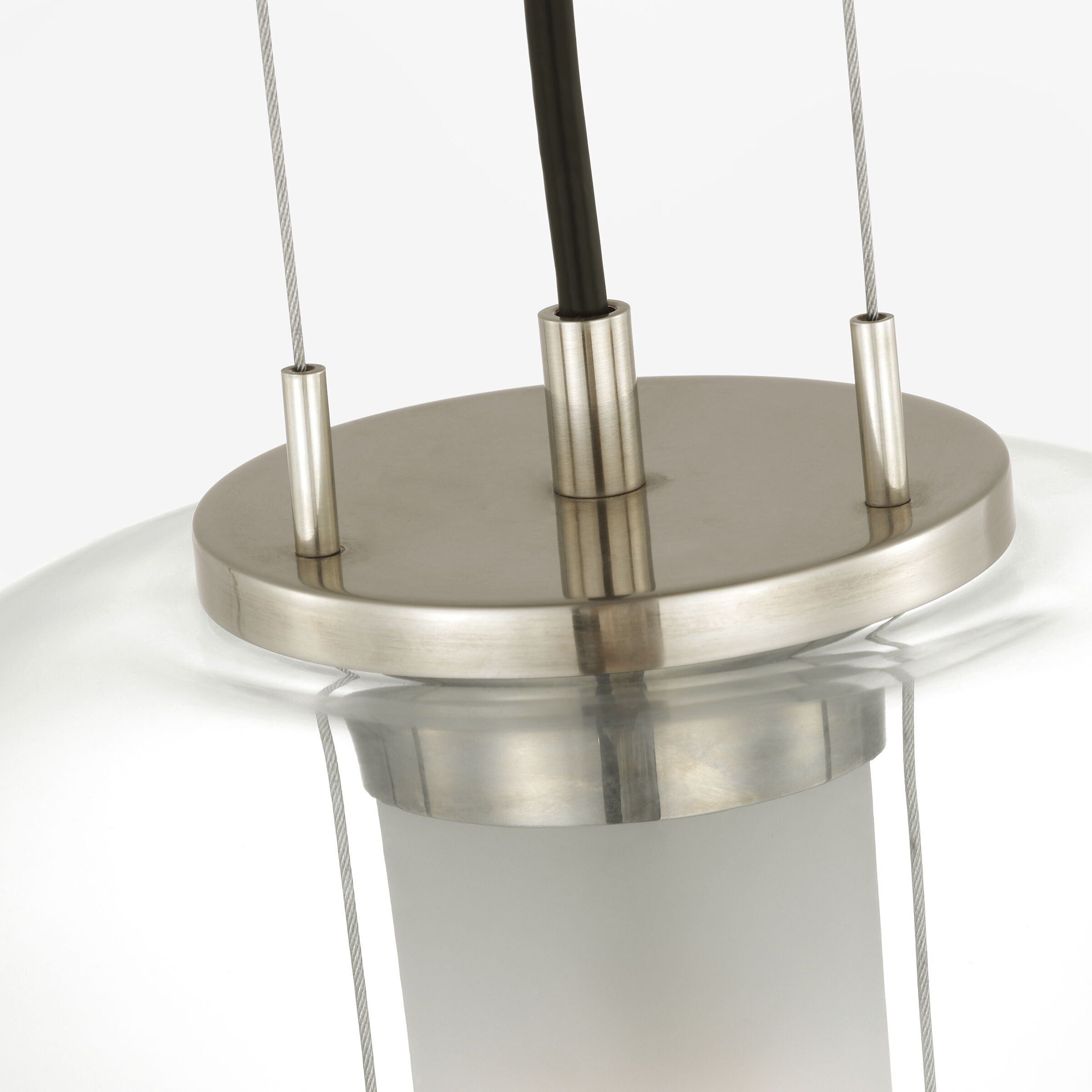 Ray Booth Taro LED 13 inch Antique Nickel Lantern Pendant Ceiling Light