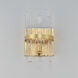 Warren 1 Light 7 inch Gold Leaf Wall Sconce Wall Light