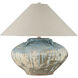 Catania 23 inch 60.00 watt Antique Blue Drip Table Lamp Portable Light
