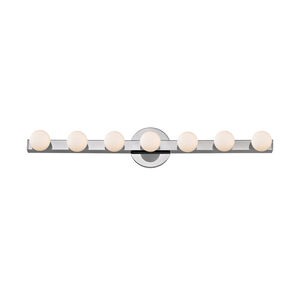 Taft LED 27 inch Polished Chrome ADA Wall Sconce Wall Light, Opal Matte