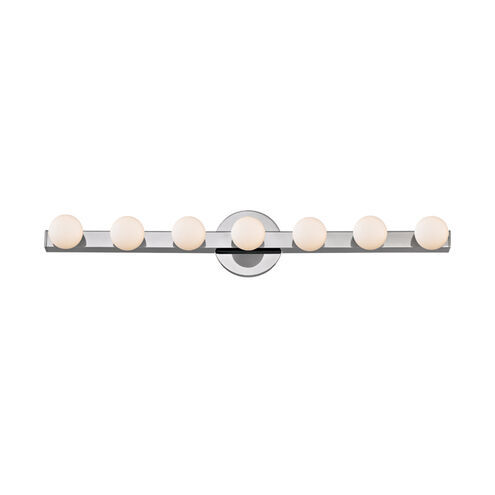 Taft LED 27 inch Polished Chrome ADA Wall Sconce Wall Light, Opal Matte