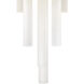 Trinity LED 5.5 inch Heritage Brass ADA Sconce Wall Light