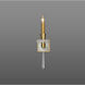 Amadeus 1 Light 4.5 inch Heirloom Gold Wall Sconce Wall Light, Schonbek Signature