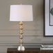 Meila 29.5 inch 150 watt Antique Brass Table Lamp Portable Light