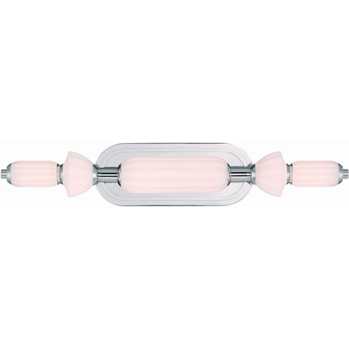 Lansdowne 1 Light 22 inch Polished Nickel Vanity Light Wall Light