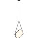Peter Bristol Stance LED 16.25 inch Matte Black Rotating Pendant Ceiling Light in Matte Bronze