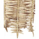 Tiptur 3 Light 16.5 inch Coco Cream Pendant Ceiling Light