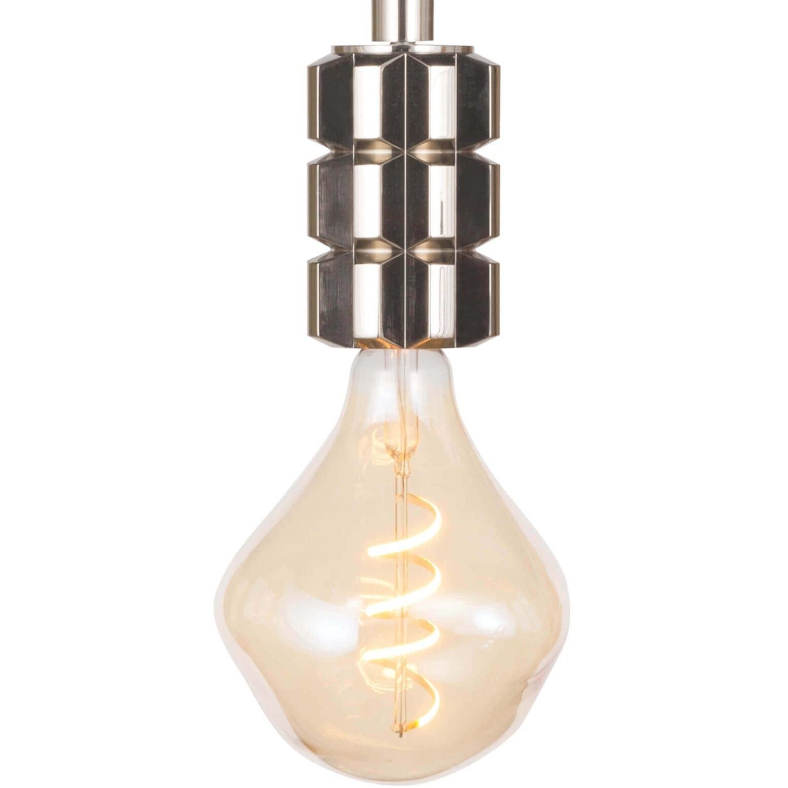 Clive 1 Light 3 inch Polished Nickel Pendant Ceiling Light