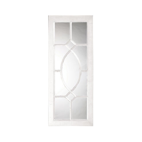 Dayton 53 X 21 inch Glossy White Wall Mirror