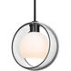 Mana LED Black Stem Pendant Ceiling Light