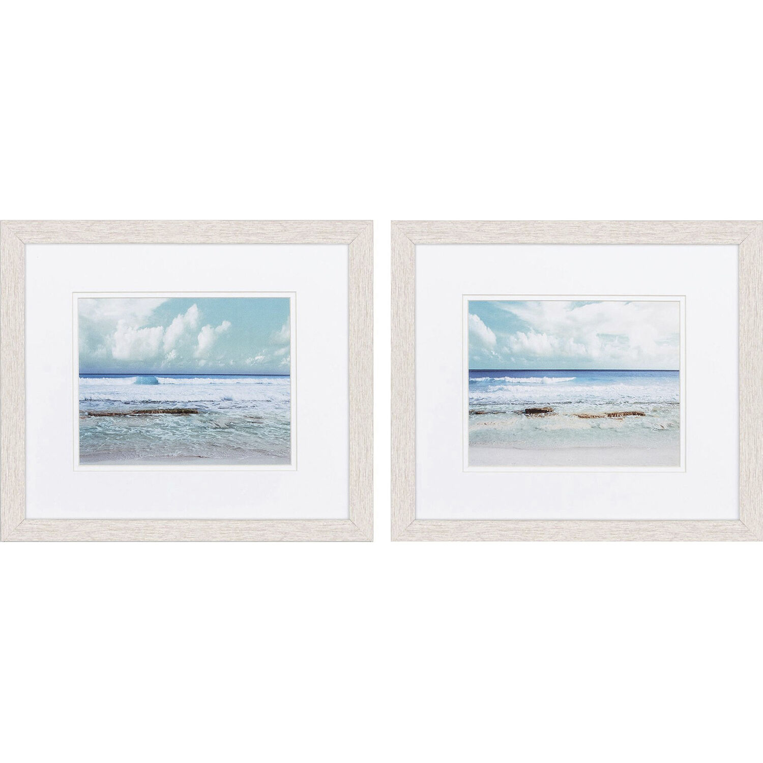 Waterside Blue and Green Framed Art, Propac