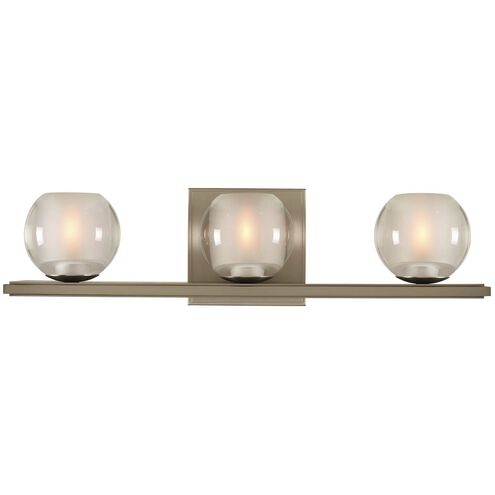 Corona 3 Light 19.00 inch Bathroom Vanity Light